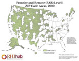 FAR Level 1 Zip Code Areas, 2010