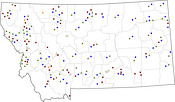 Selected Rural Healthcare Facilities in Montana