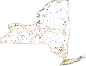 Selected Rural Healthcare Facilities in New York