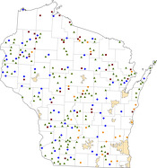 Selected Rural Healthcare Facilities in Wisconsin